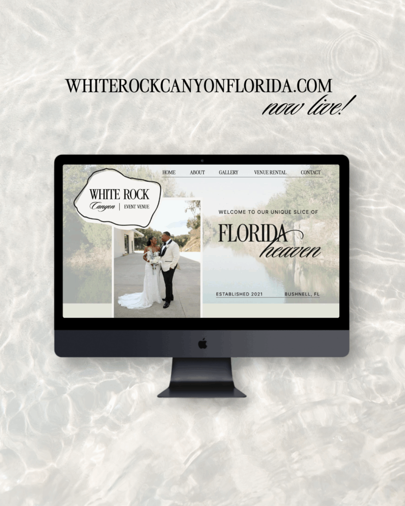 Luxury Wedding Venue Website Design